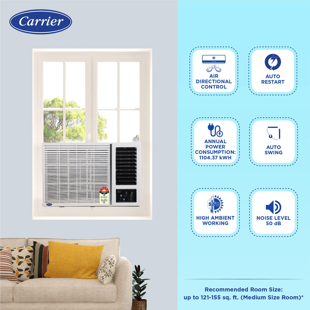 Estrella Exi E Star Window Inverter Carrier Midea India