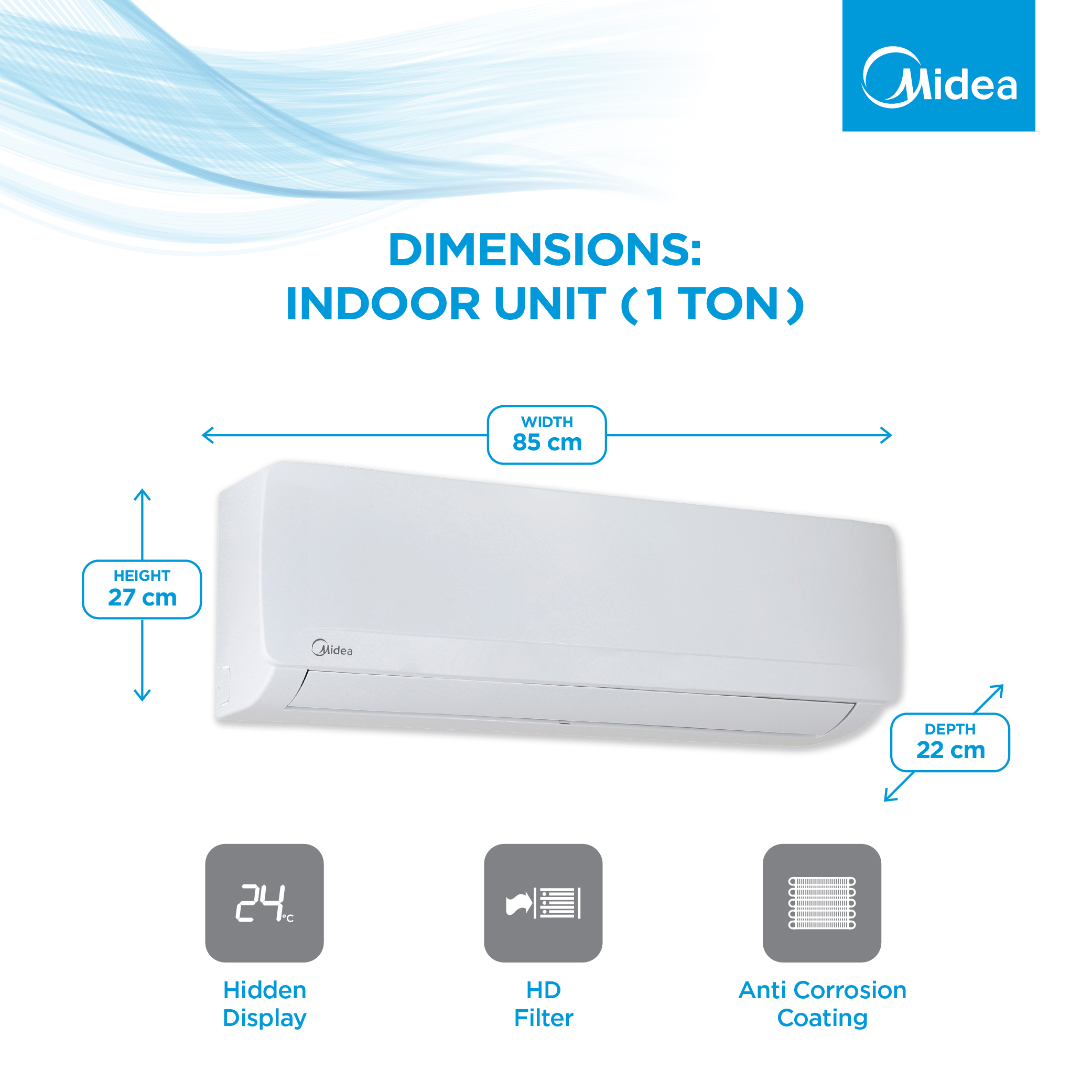 midea msag 10crn8 specification